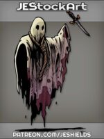 Bloody Ghost With Knife And Noose by Jeshields