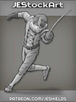 Elven Renaissance Fencer by Jeshields