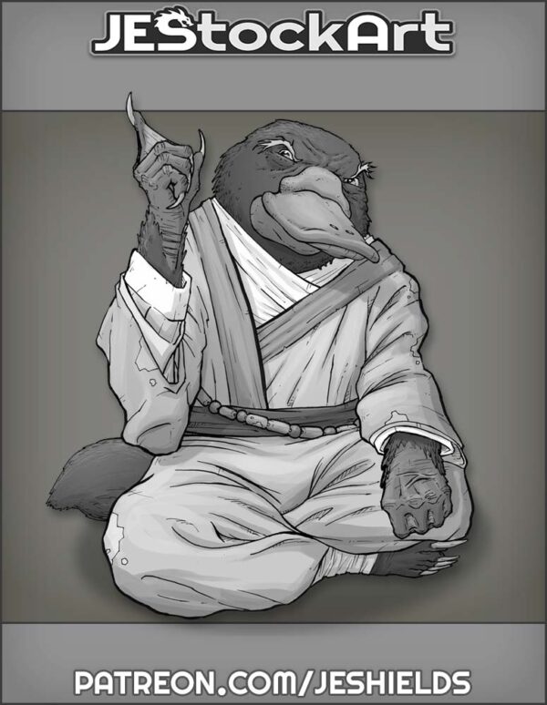 Wise Platypus Martial Artist by Jeshields