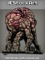 Xorn Dragging Arms And Looking Back With Open Mouth by Jeshields