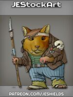 Hamster Tribesman with Military Jacket by Jeshields