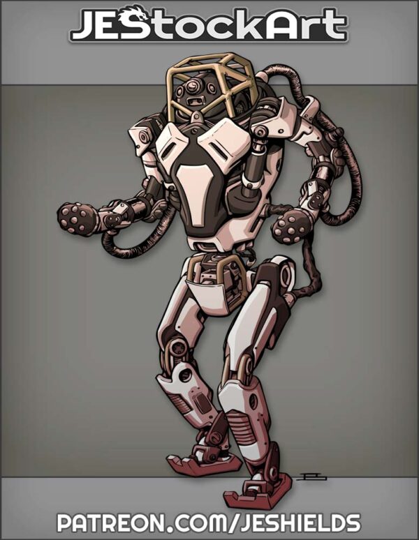 Humanoid Dynamic Robotics Droid by Jeshields