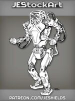 Humanoid Dynamic Robotics Droid by Jeshields