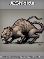 Angry Rat Rodent with Buck Teeth by Jeshields and Ben Soto