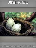 Tiny Fairy Inspects Nest with Eggs by Jeshields and Ben Soto