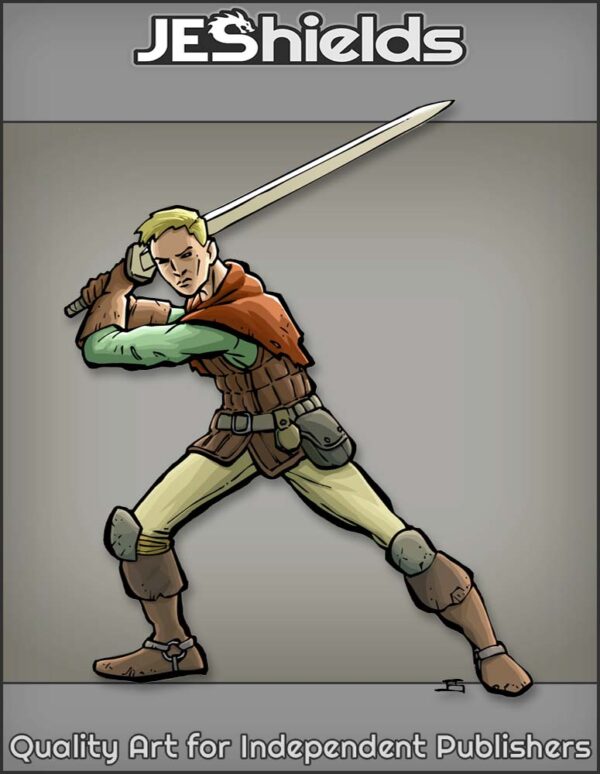 Youth Hero With Longsword by Jeshields