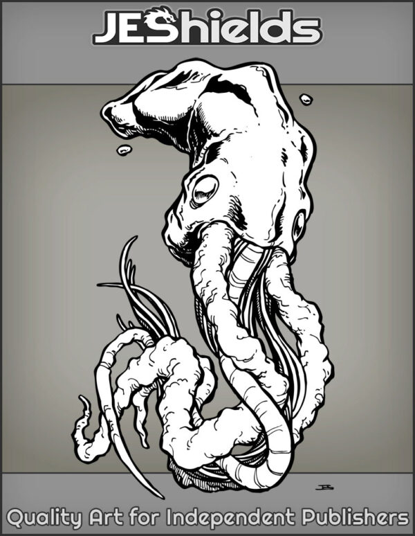 Deadly Ancient Squid Type Jellyfish by Jeshields