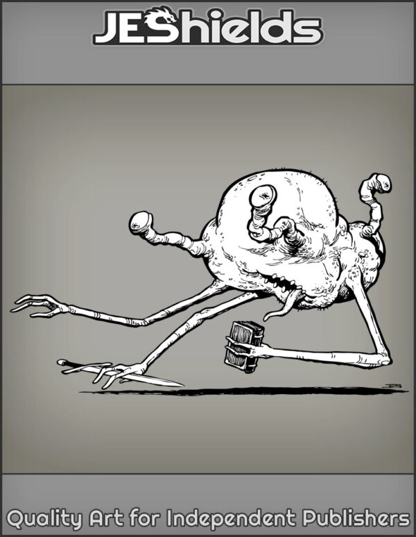 Floating Blob Thief with Long Arms by Jeshields