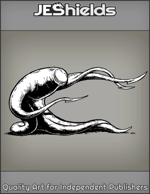 Headless Squid Beast with Blade Tendrils by Jeshields