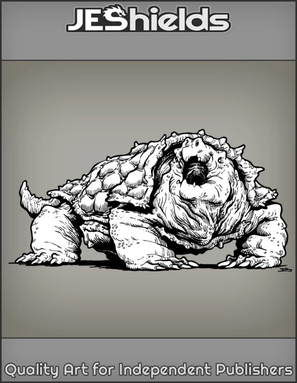 Large Rugged Tortoise Beast by Jeshields