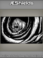Fuzzy Beast in Cave by Jeshields